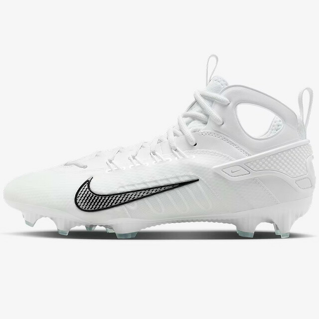 ☆ ナイキ NIKE ハラチ9 エリート ラクロスシューズ ホワイト ブラック FD0088 101 ラクロス専用 フィット サポート力 送料無料｜ＩＭＯＴＯ　ＳＰＯＲＴＳ