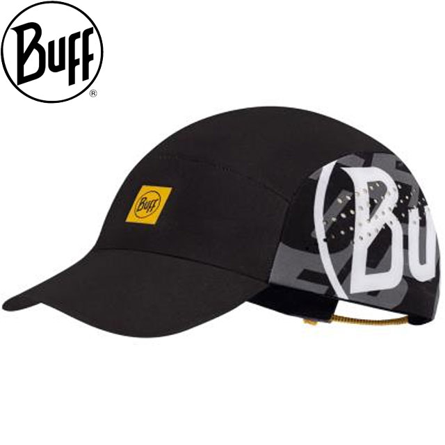バフ BUFF キャップ CAP 帽子 PRO TEAM COLLECTION PACK SPEED CAP LOGO BLACK S/M 軽量ランニングキャップ UVカット レーザーカットによる通気性向上 パッカブル 再帰反射素材 84％リサイクル繊維 ポニーテール可 フィット感 トレイル 都市 アウトドア 580375