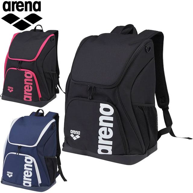 アリーナ arena バッグ バックパック リュックサック 約35L 招集所持ち込み可 メンズ レディース ユニセックス エントリースイマーから学生スイマーまで幅広いユーザーに好まれる定番のバックパック アクセサリー 小物 水泳 競泳 練習 スイム スイミング プール AS5SBP11U