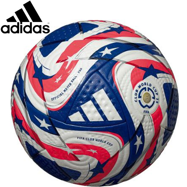 アディダス adidas サッカーボール 球 ムンディアルデクルーベス FIFA25 プロ 5号 ムンディアル・デ・クラブ FIFA25 公式試合球 中学生 中学生以上 高校生 国際試合球 用品 用具 サッカー フットボール ADF510｜ＩＭＯＴＯ　ＳＰＯＲＴＳ
