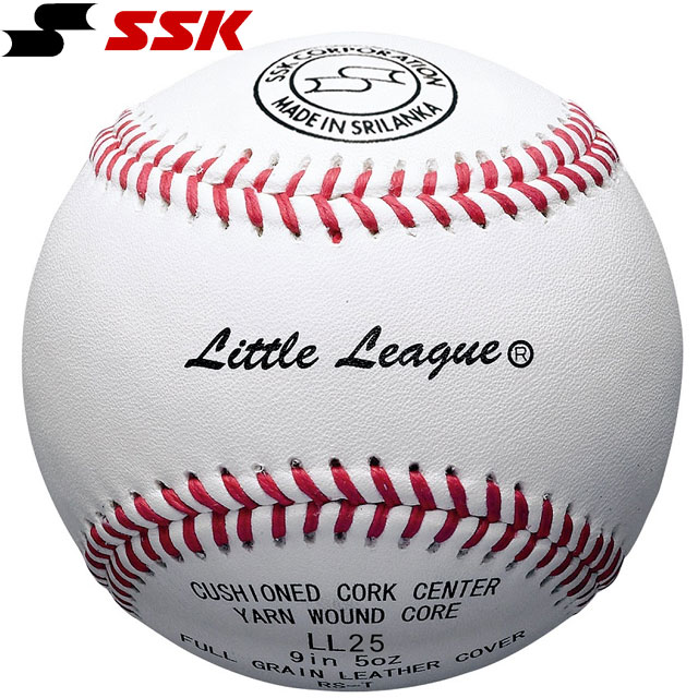 エスエスケイ SSK 注文ロット12個 出荷ロット12個 ボール リトルリーグ試合球 日本リトルリーグ野球協会公認の公式試合球 高品質 重量 反発力 安定 耐久性 練習 安全性 信頼性 リトルリーグ用 必須アイテム 天然皮革 ジュニア 用品 用具 アイテム 野球 ベースボール LL25|IMOTO SPORTS