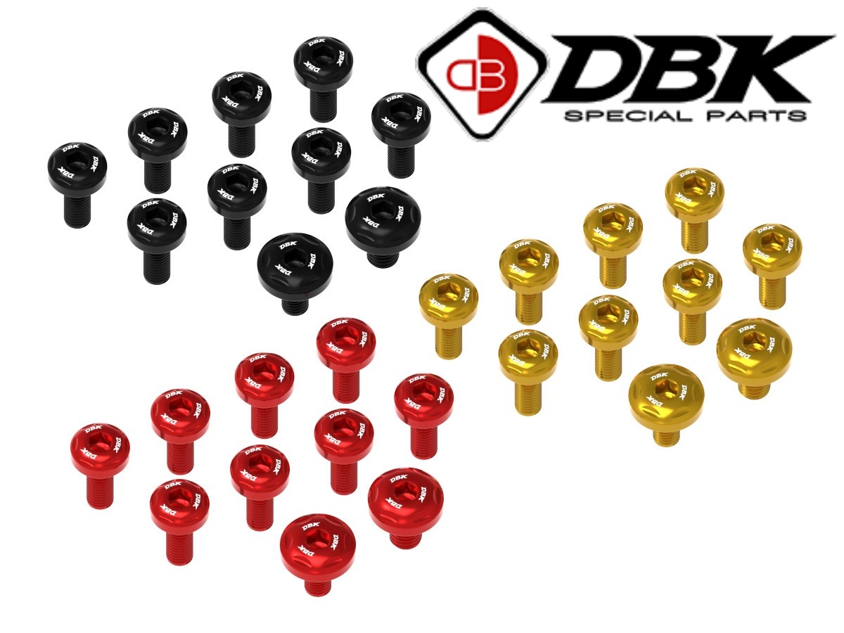 【正規輸入代理店】 DUCABIKE (DBK) - サイドカウル用 ボルトキット PANIGALE V2 / S '25 ボルト類 ドゥカティ パニガーレV2 パニガーレV2S