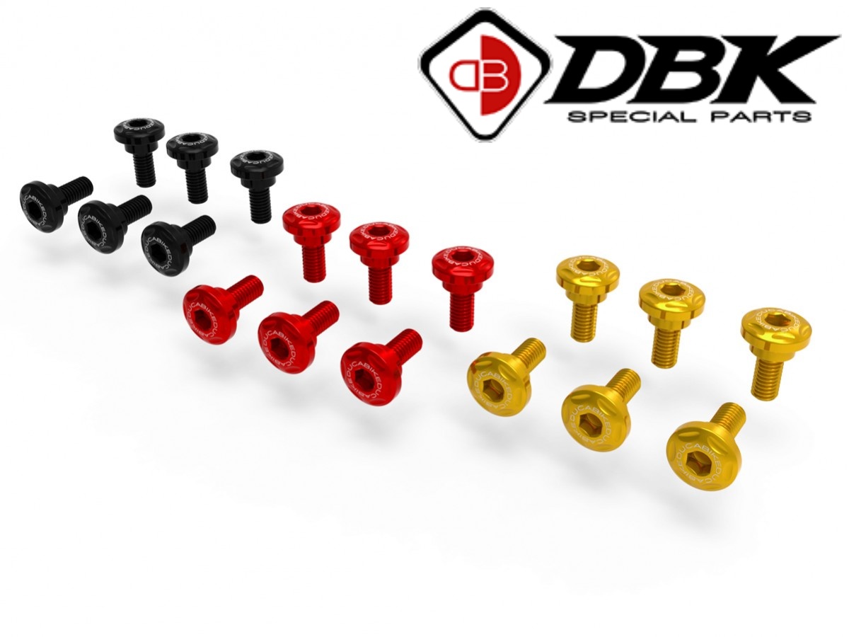 【正規輸入代理店】 DUCABIKE (DBK) - フロントマッドガード用 ボルトキット MULTISTRADA V4 / S / PIKES PEAK / RALLY / RS '21-25 ボルト類 ドゥカティ ムルティストラーダV4 ムルティストラーダV4S