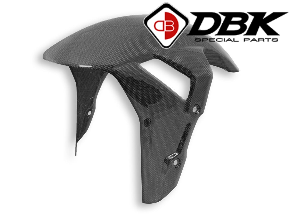 【正規輸入代理店】 DUCABIKE (DBK) - ドライカーボン フロントマッドガード (艶あり) S1000 R '21-24 / S1000 RR '19-24 カーボン ビーエムダブリュー