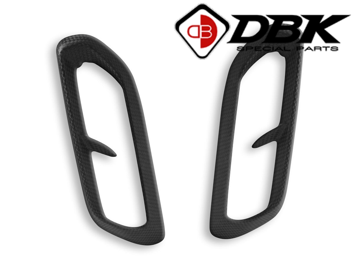 【正規輸入代理店】 DUCABIKE (DBK) - ドライカーボン サイドパネル (艶なし) DIAVEL V4 カーボン ドゥカティ ディアベルV4