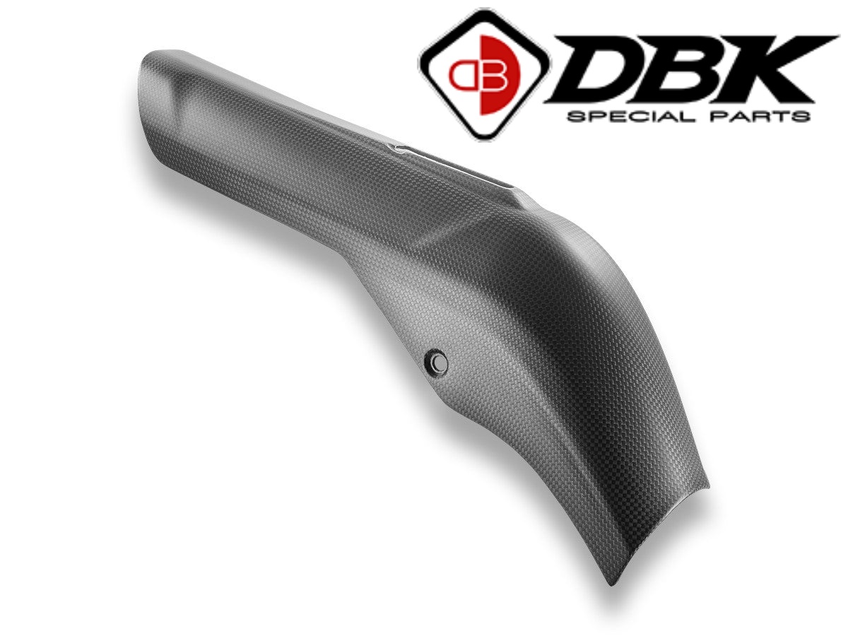 【正規輸入代理店】 DUCABIKE (DBK) - ドライカーボン サイレンサーヒートガード (艶なし) MULTISTRADA V4 PIKES PEAK '25 カーボン ドゥカティ ムルティストラーダV4パイクスピーク
