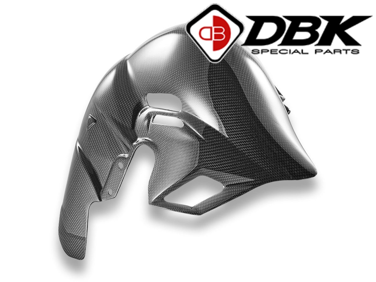 【国内在庫】 DUCABIKE (DBK) - ドライカーボン 純正エキゾーストマニホールド用 プロテクションカバー (艶あり) PANIGALE V4 / S '25-26 / R '26 カーボン ドゥカティ パニガーレV4 パニガーレV4S
