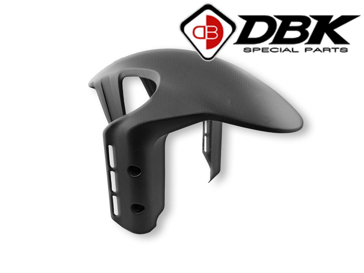 【正規輸入代理店】 DUCABIKE (DBK) - ドライカーボン フロントマッドガード (艶なし) DESERTX カーボン ドゥカティ デザートX