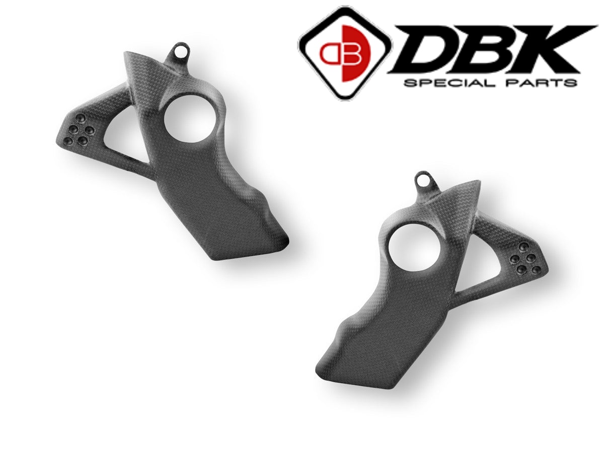 【正規輸入代理店】 DUCABIKE (DBK) - ドライカーボン フレームプロテクター (艶なし) DESERTX カーボン ドゥカティ デザートX
