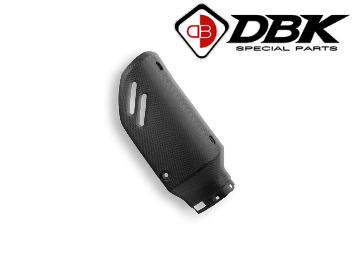 【正規輸入代理店】 DUCABIKE (DBK) - ドライカーボン サイレンサーヒートガード (艶なし) DESERTX カーボン ドゥカティ デザートX