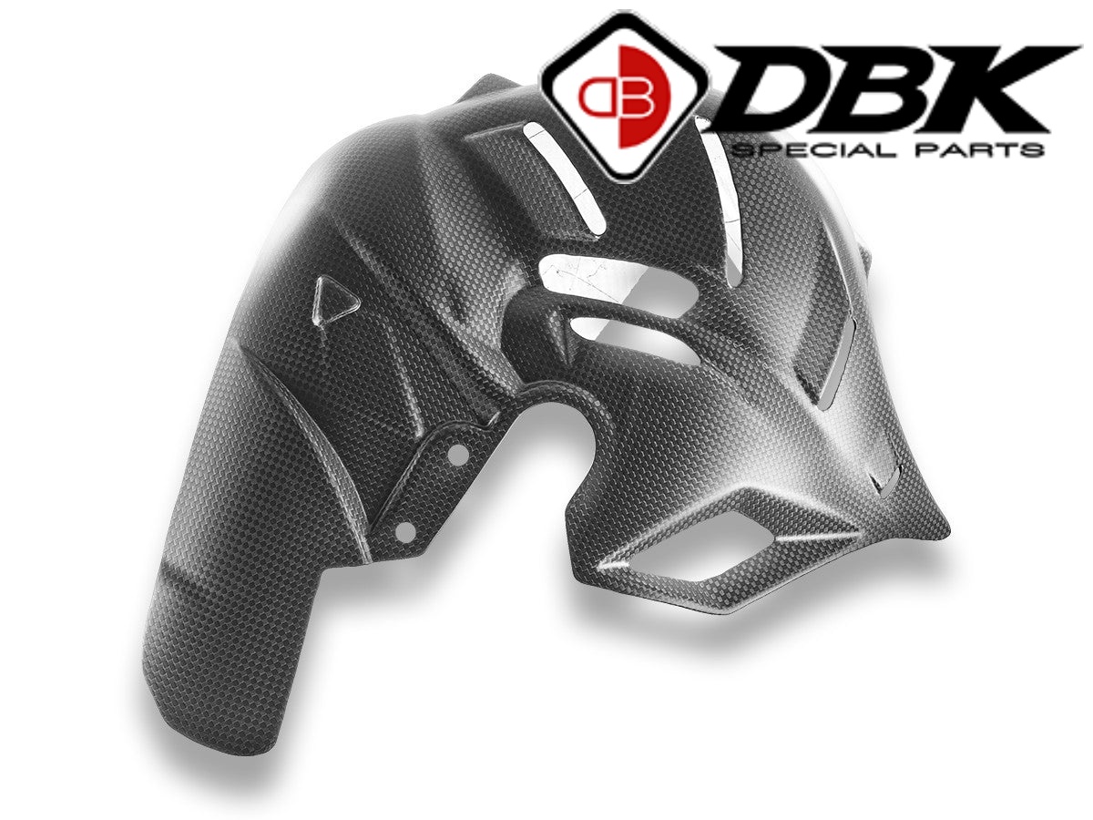 【国内在庫】 DUCABIKE (DBK) - ドライカーボン 純正エキゾーストマニホールド用 プロテクションカバー \