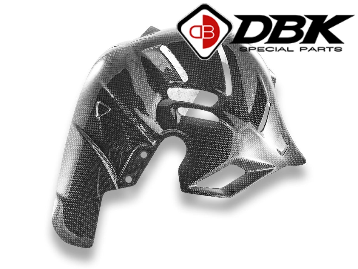 【正規輸入代理店】 DUCABIKE (DBK) - ドライカーボン 純正エキゾーストマニホールド用 プロテクションカバー \
