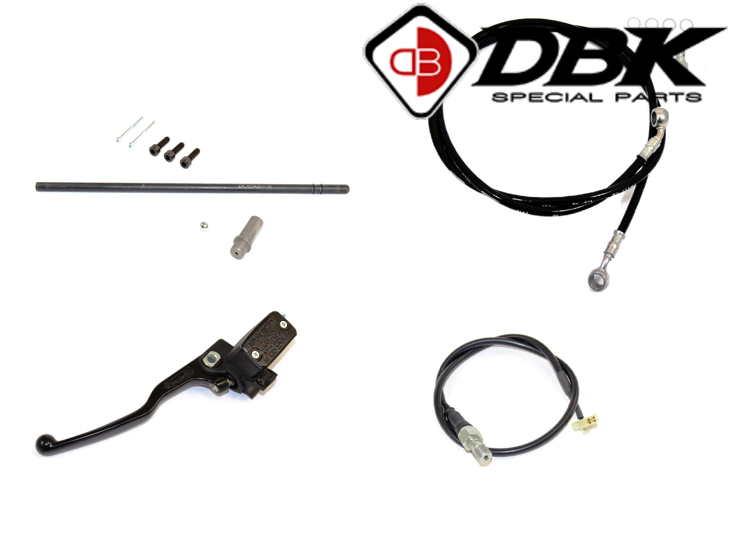 【正規輸入代理店】 DUCABIKE (DBK) - 油圧式 クラッチホース 変換キット HYPERMOTARD 821 / HYPERSTRADA 821 / MONSTER 797 / SCRAMBLER SIXTY2 / 800 '15-18 クラッチ/エンジン ドゥカティ ハイパーモタード821 41,327円
