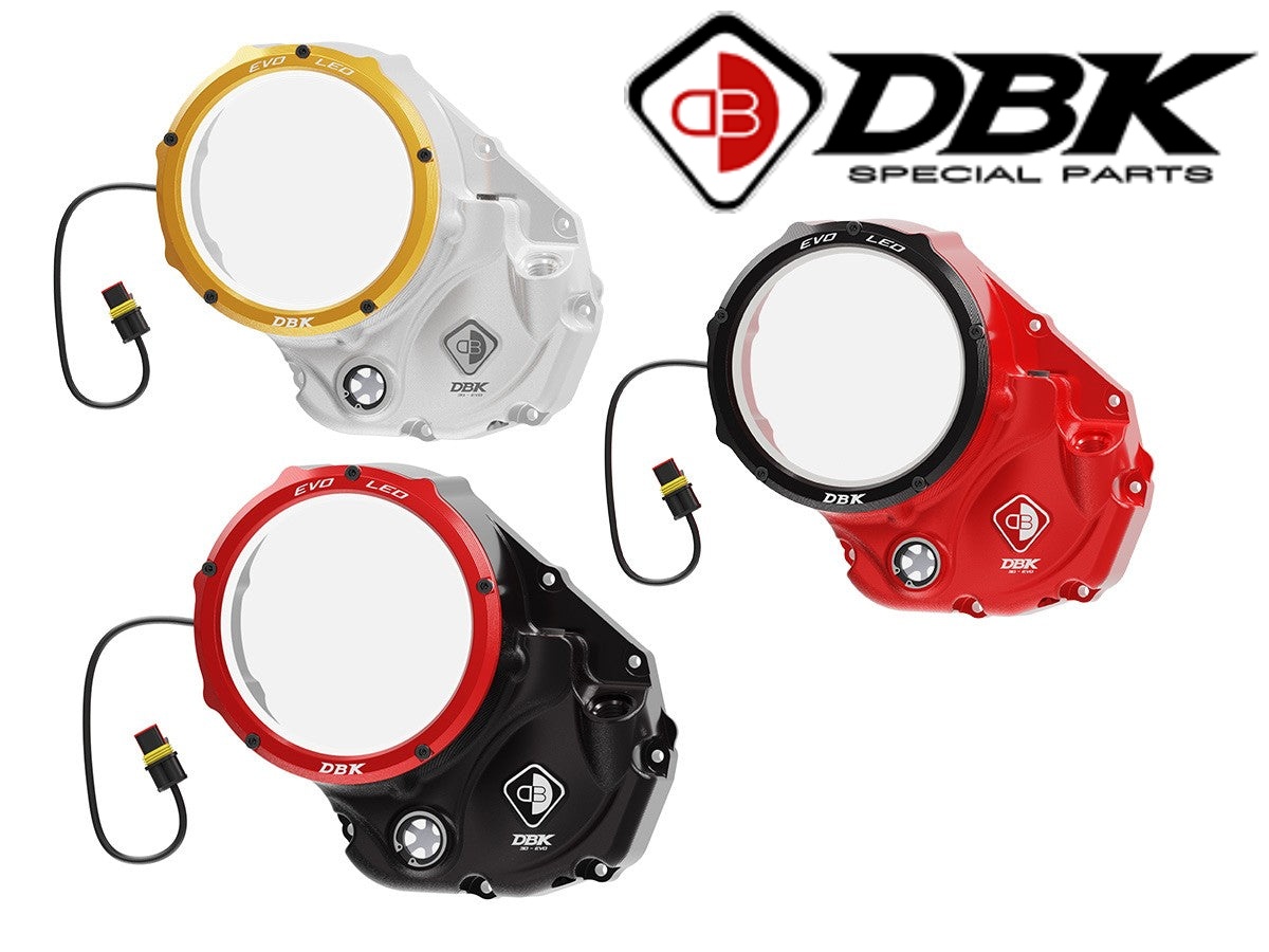 【国内在庫】 DUCABIKE (DBK) - EVO LED クリアクラッチカバー 848 / DIAVEL / MONSTER 1200 他 クラッチ/エンジン ドゥカティ ディアベル1200 ストリートファイター848 ハイパーモタード796|iMotorcycle Japan 店