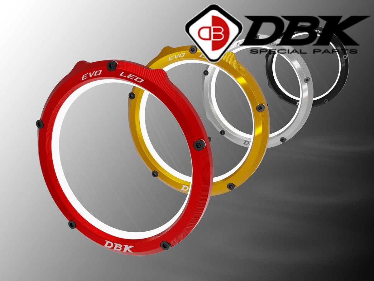 【国内在庫】 DUCABIKE (DBK) 製 クリアクラッチカバー専用 EVO LEDアウターリング 交換キット DESERTX / MONSTER 937 / MULTISTRADA V2 / S / SCRAMBLER 800 / SUPERSPORT 950 / XDIAVEL / S 他 クラッチ/エンジン