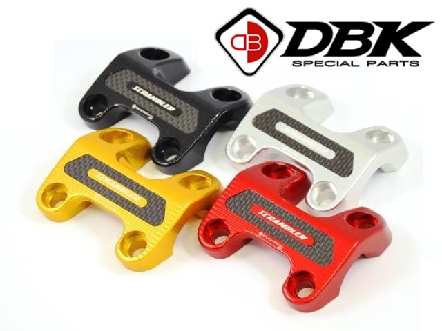 【正規輸入代理店】 DUCABIKE (DBK) - ハンドルバークランプ SCRAMBLER 直径 28mm用 ハンドル ドゥカティ スクランブラー フルスロットル スクランブラー フラット・トラック・プロ