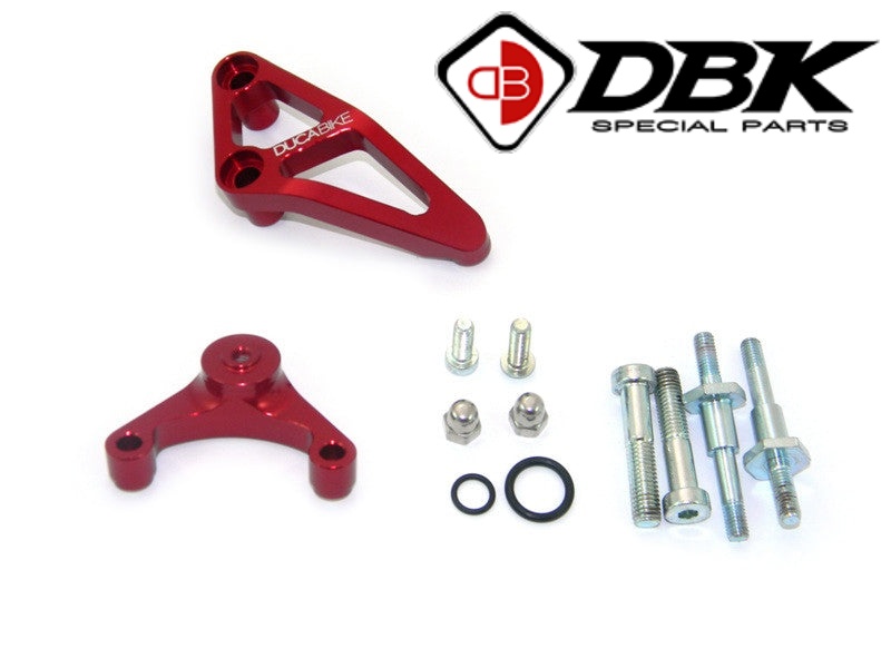 【正規輸入代理店】 DUCABIKE (DBK) - ステアリングダンパー マウントキット HYPERMOTARD 1100 / EVO ハンドル ドゥカティ ハイパーモタード1100 ハイパーモタード1100エボ｜iMotorcycle Japan 店
