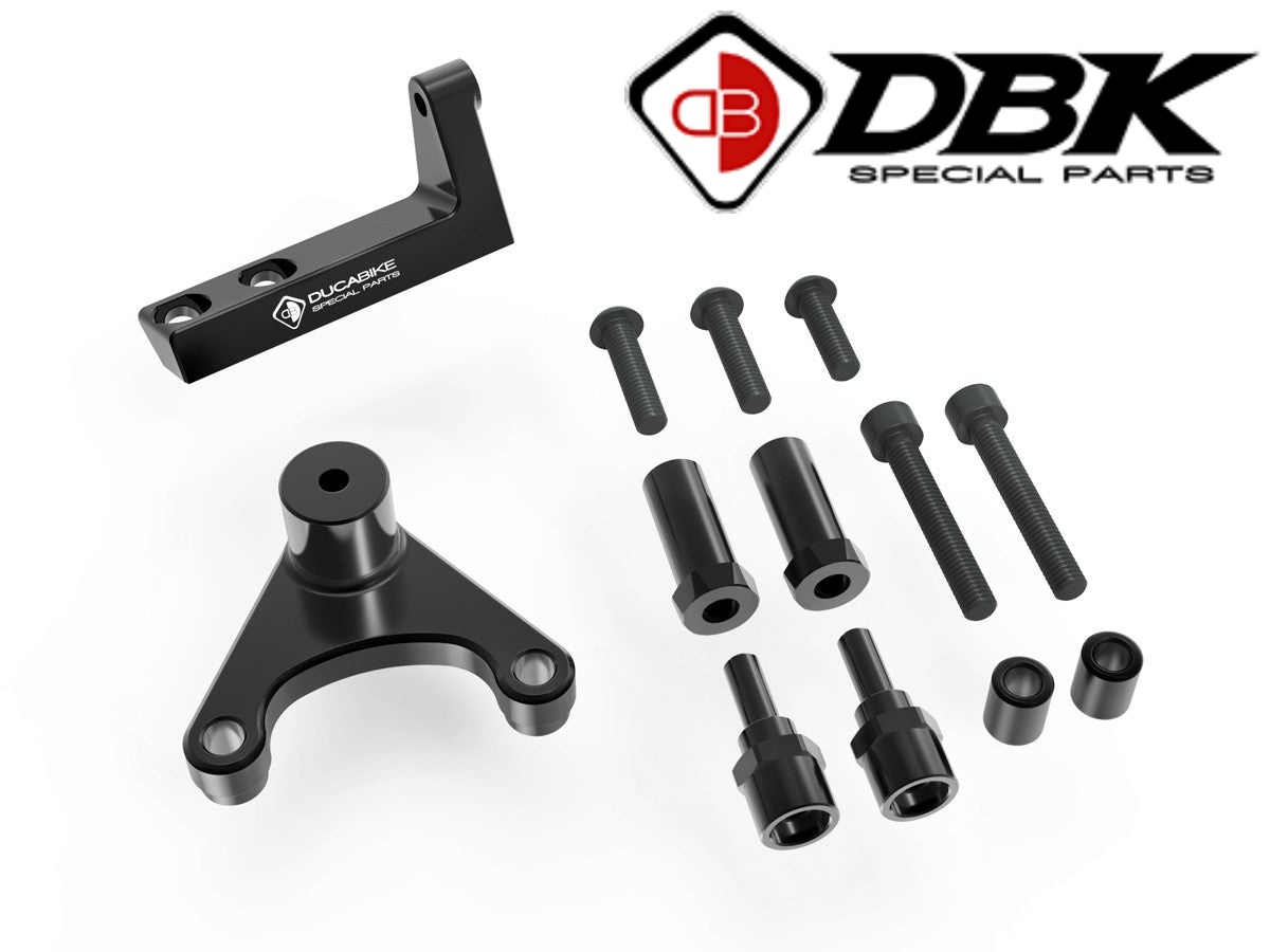 【国内在庫】 DUCABIKE (DBK) - ステアリングダンパー マウントキット HYPERMOTARD 950 / SP ハンドル ドゥカティ ハイパーモタード950