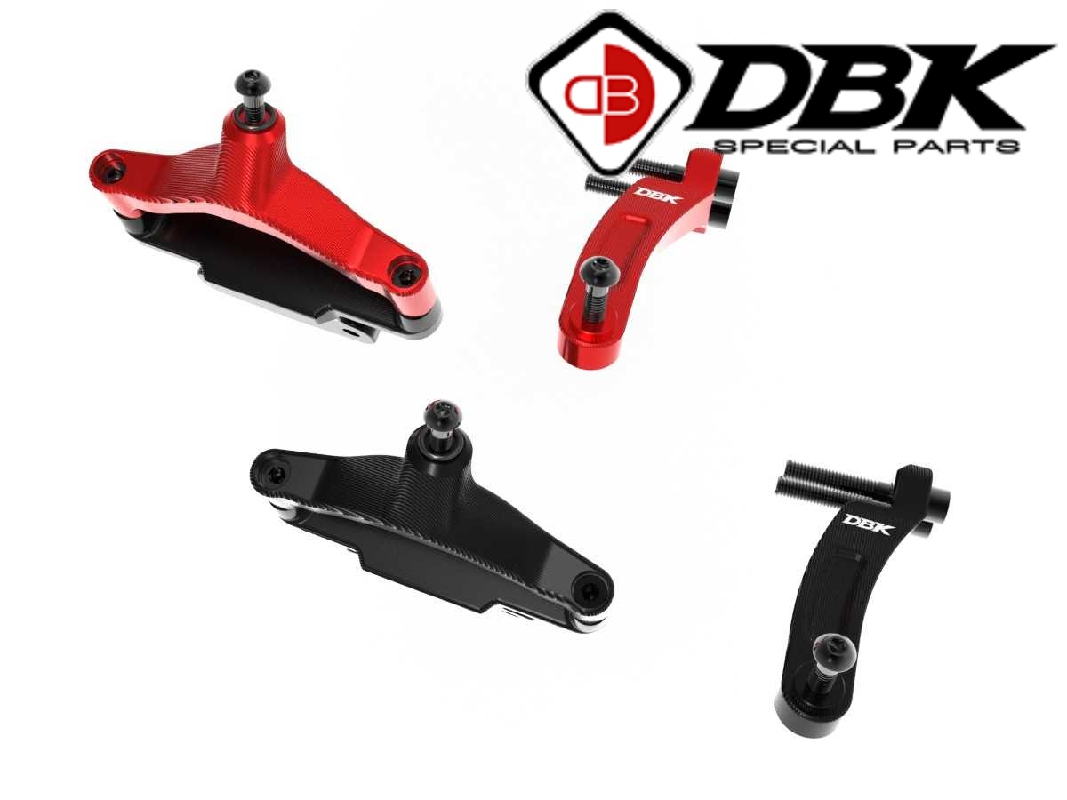 【正規輸入代理店】 DUCABIKE (DBK) - ステアリングダンパー マウントキット HYPERMOTARD 698 MONO / RVE '24-25 ハンドル ドゥカティ ハイパーモタード698モノ ハイパーモタード698モノRVE