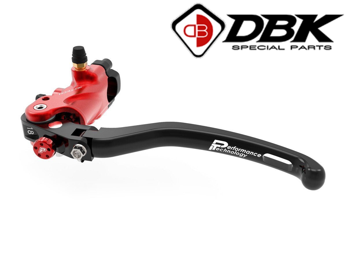 【正規輸入代理店】 DUCABIKE (DBK) - クラッチラジアルマスターシリンダー 3D-TECH ”レッド” レバー 42,757円