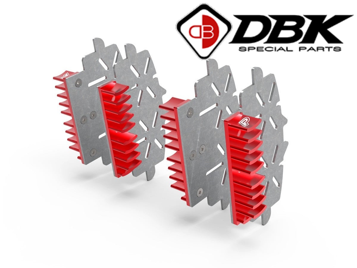【国内在庫】 DUCABIKE (DBK) - ブレーキディスク ラジエーター BREMBOキャリパー M4 / M50 / STYLEMA 冷却装置 アプリリア ビーエムダブリュー HP2スポーツ ビモータ ドゥカティ 848エボ 848コルセ