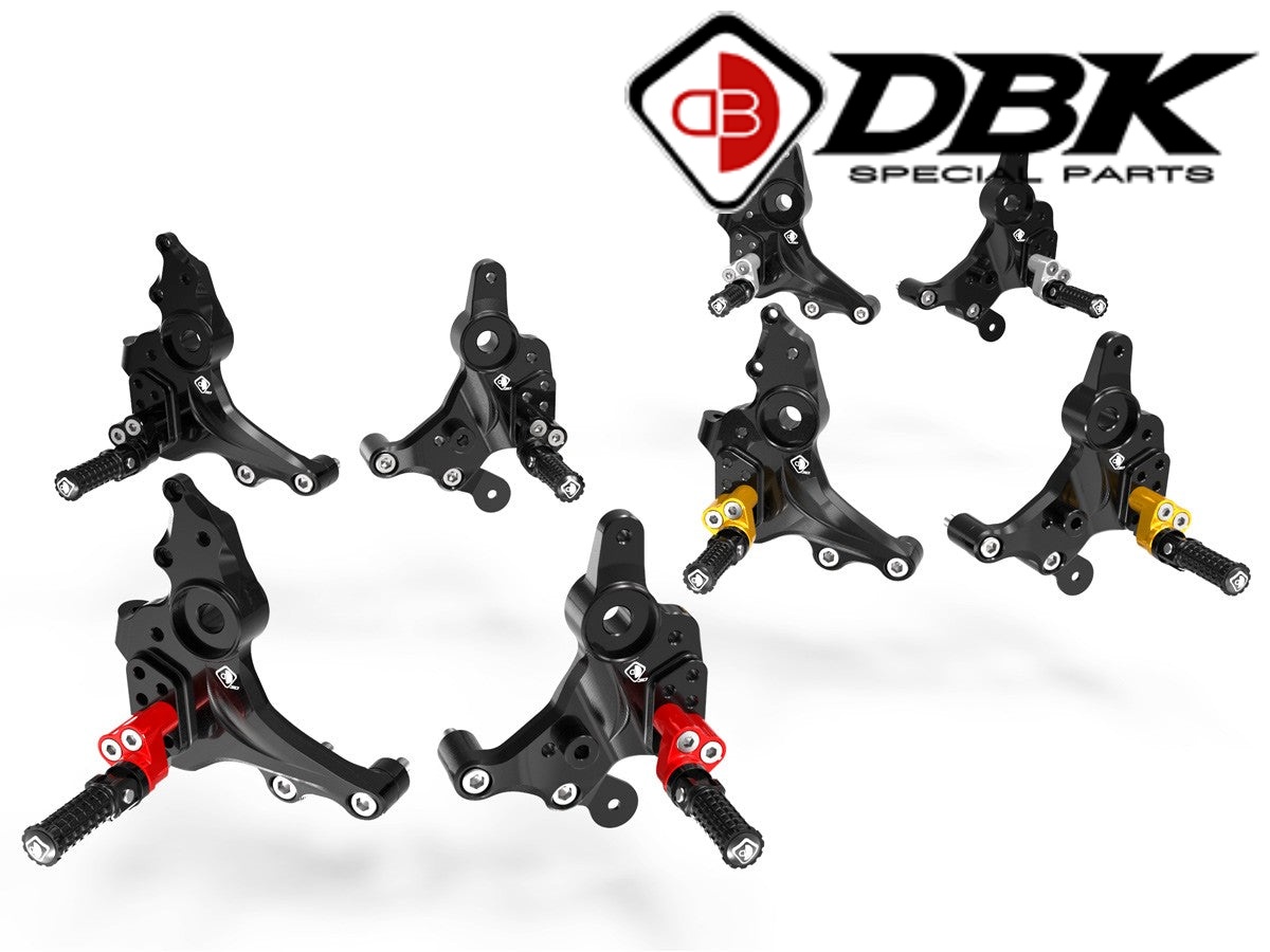 【正規輸入代理店】 DUCABIKE (DBK) - アジャスタブルステップキット MONSTER 937 / SP '21-25 ステップ ドゥカティ モンスター937 モンスター937SP モンスター937プラス モンスター 30°アニバーサリ