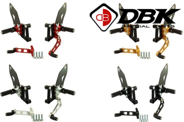 【正規輸入代理店】 DUCABIKE (DBK) - アジャスタブルステップキット 749 / 999 ステップ ドゥカティ|iMotorcycle Japan 店