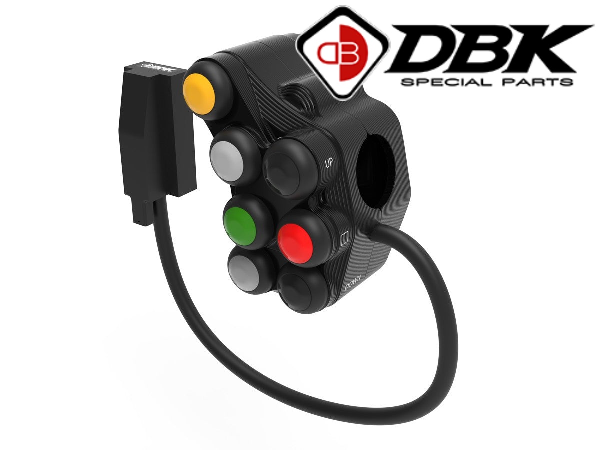 【正規輸入代理店】 DUCABIKE (DBK) - 8ボタン レーシングスイッチASSY（レース用）PANIGALE V4 / S '25-26 / R '26 / STREETFIGHTER V4 / S '25-26 スイッチ ドゥカティ パニガーレV4 パニガーレV4S｜iMotorcycle Japan 店