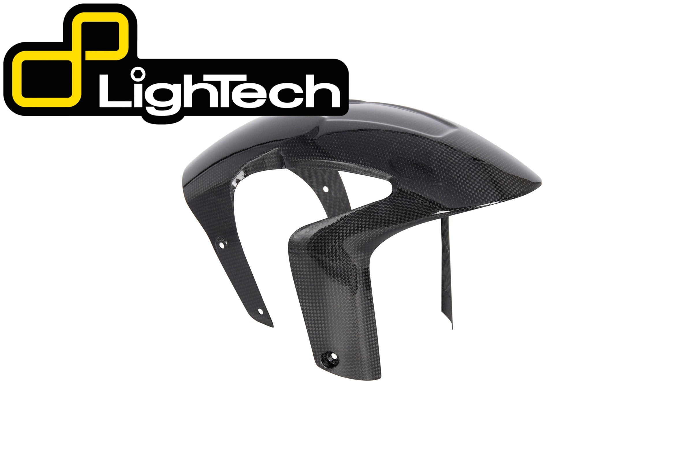 【国内在庫】 LighTech - ドライカーボン フロントマッドガード (艶あり) RS 660 '20-25 / TUONO 660 '21-25 / RSV4 FACTORY '21-25 / TUONO V4 1100 FACTORY '21-24 / TUONO V4 '25 カーボン アプリリア トゥオーノ660