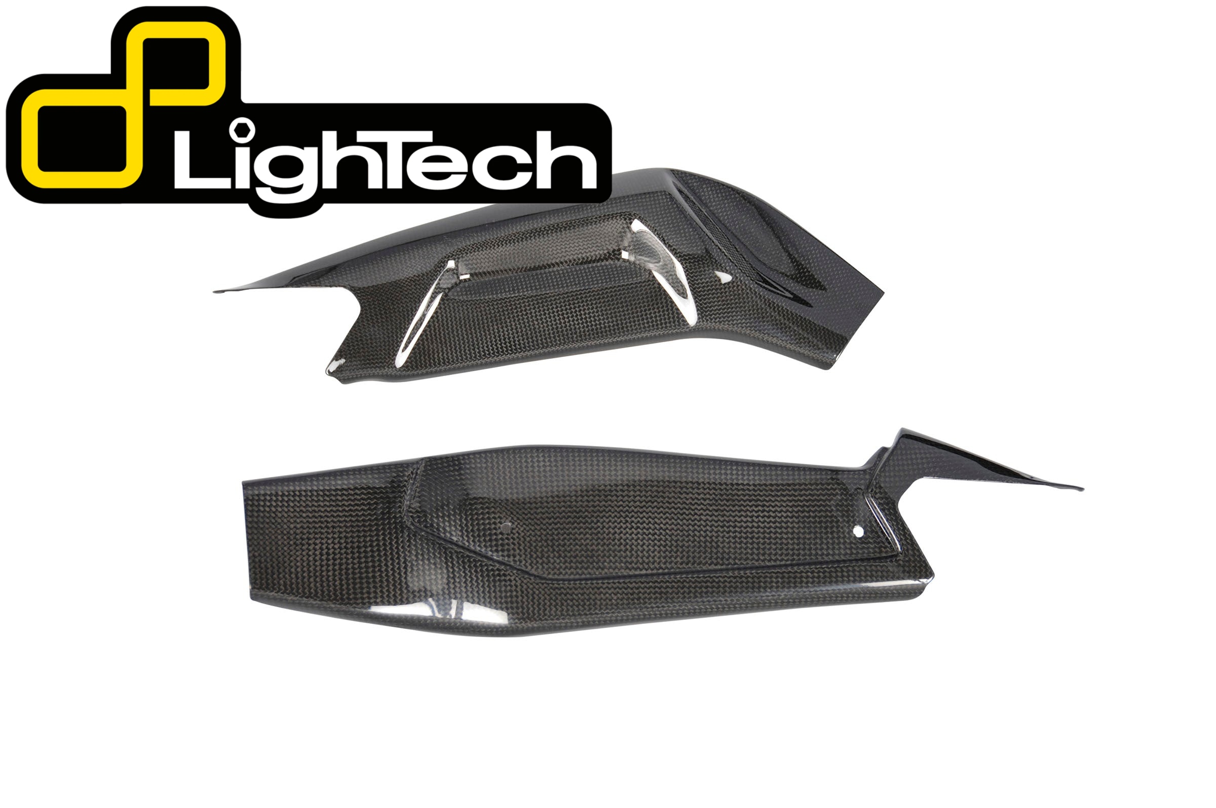 【国内在庫】 LighTech - ドライカーボン スイングアームプロテクター (艶あり) RS 660 '20-25 / TUONO 660 '21-25 カーボン アプリリア トゥオーノ660