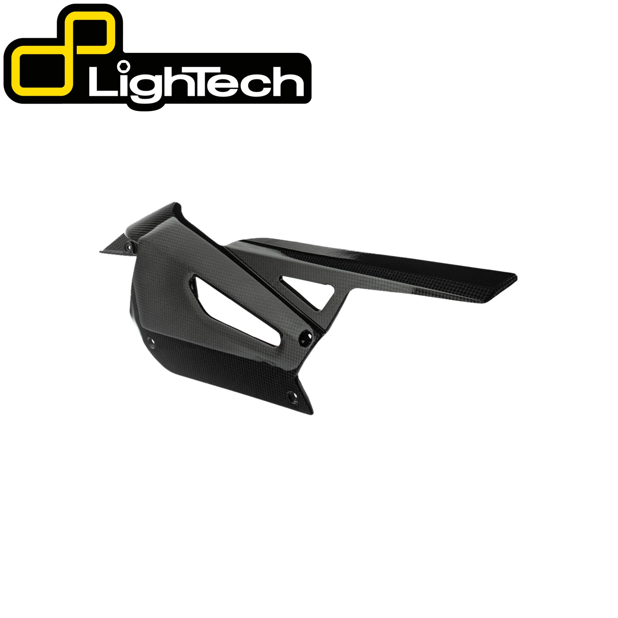 【正規輸入代理店】 LighTech - ドライカーボン チェーンカバー (艶あり) RS 660 '20-25 / TUONO 660 '21-25 カーボン アプリリア トゥオーノ660