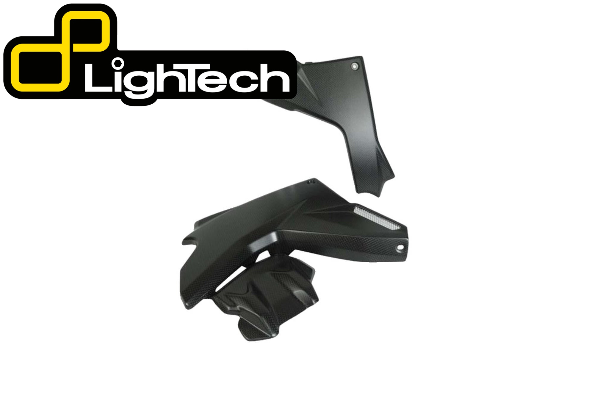 【正規輸入代理店】 LighTech - ドライカーボン アンダータンクパネル (艶あり) MULTISTRADA V4 / S '21-24 / PIKES PEAK '22-24 カーボン ドゥカティ ムルティストラーダV4 ムルティストラーダV4S