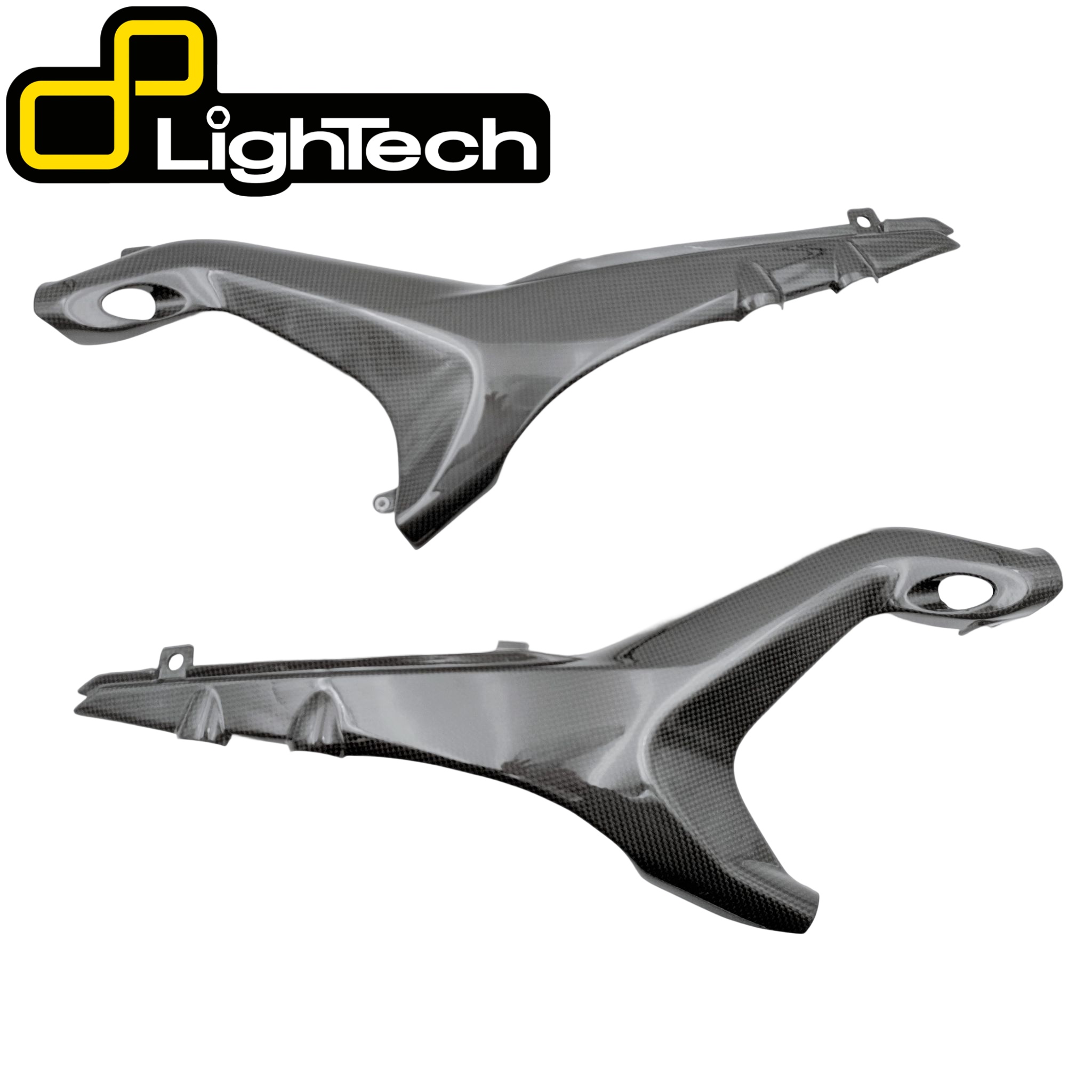 【正規輸入代理店】 LighTech - ドライカーボン アンダータンクパネル (艶あり) STREETFIGHTER V4 / S カーボン ドゥカティ ストリートファイターV4|iMotorcycle Japan 店
