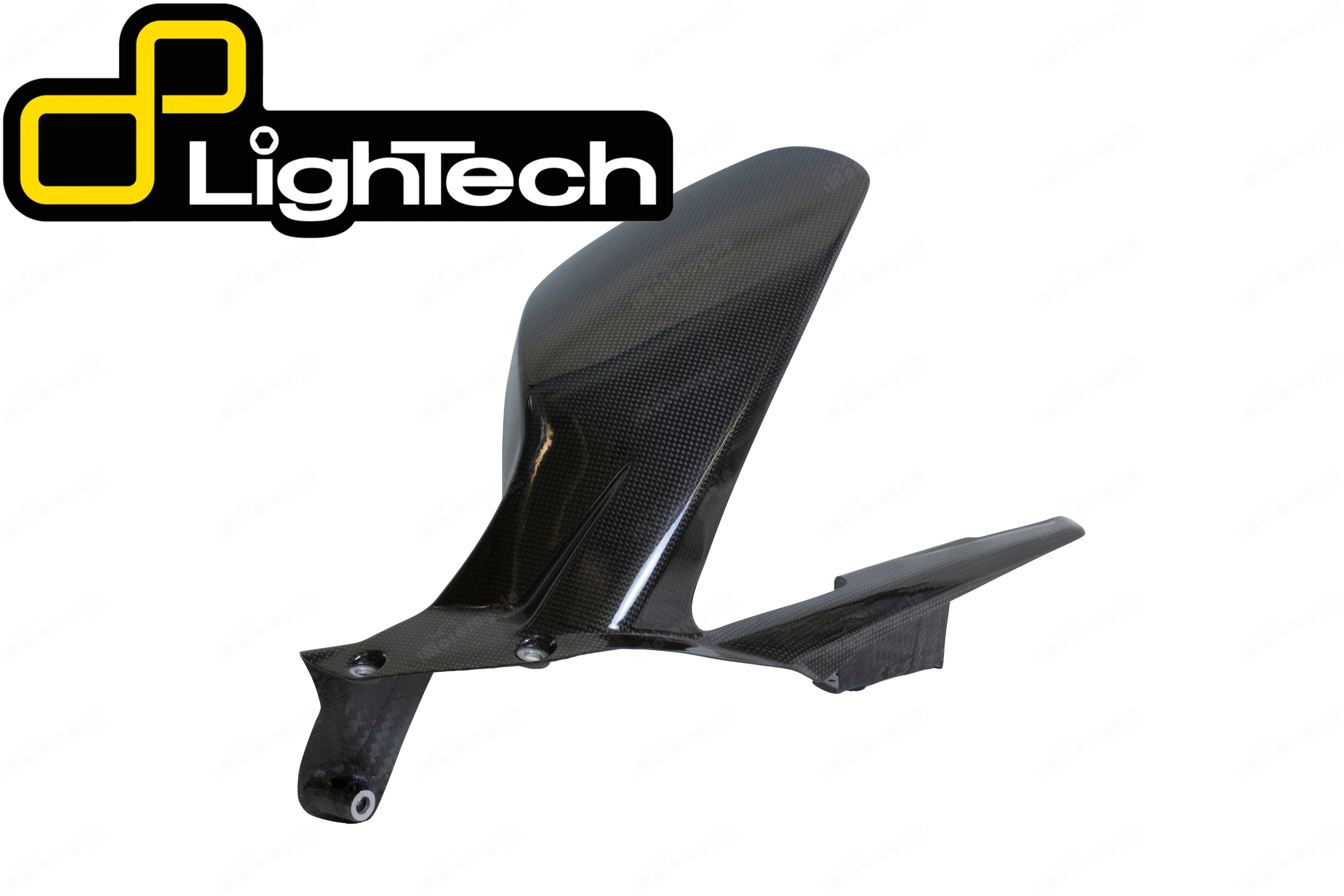 【正規輸入代理店】 LighTech - ドライカーボン チェーンカバー付きリアマッドガード (艶あり) PANIGALE V4 / S / R / SP / STREETFIGHTER V4 / S カーボン ドゥカティ パニガーレV4 の商品写真