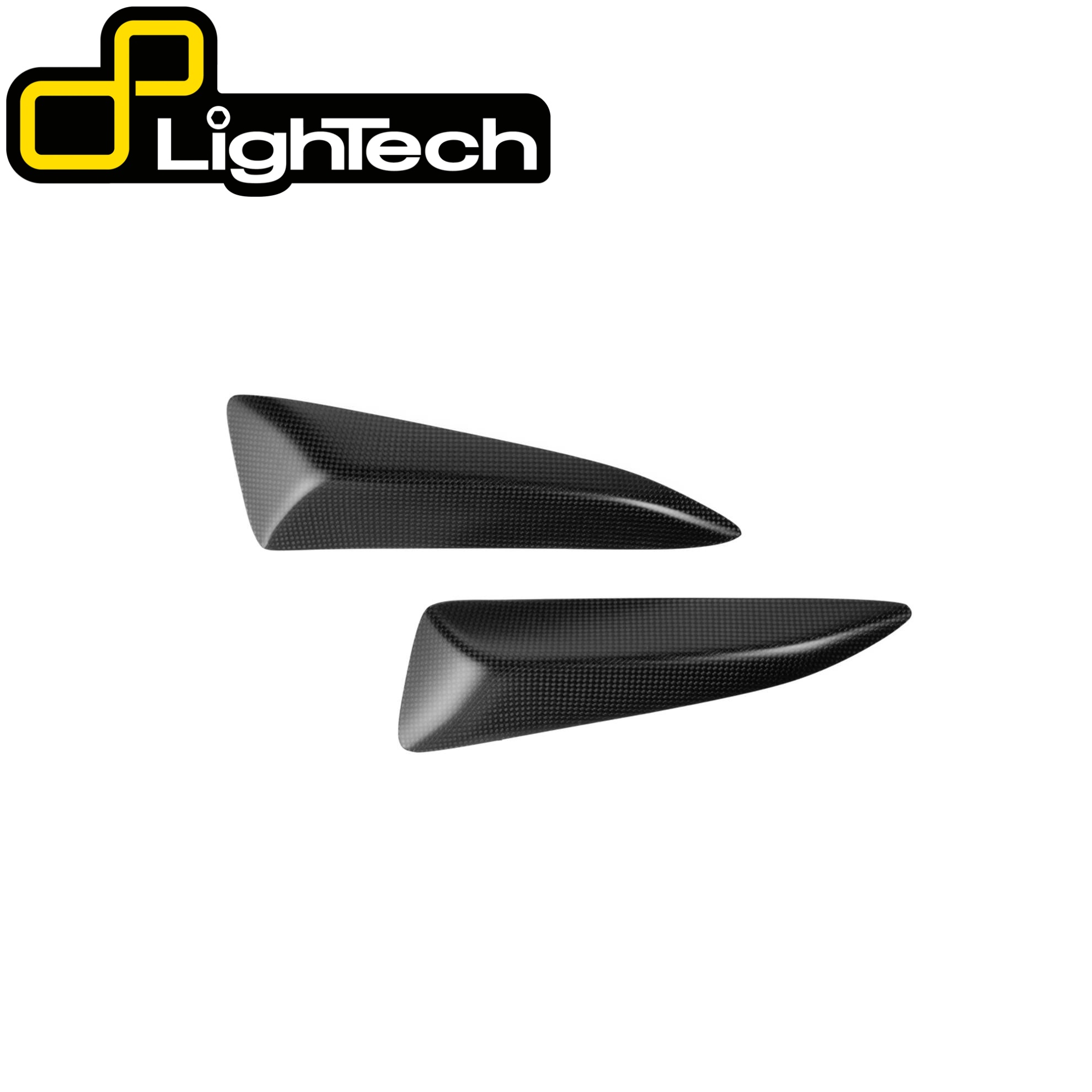 【正規輸入代理店】 LighTech - ドライカーボン タンクプロテクター (艶なし) PANIGALE V4 / S '25 カーボン ドゥカティ パニガーレV4 パニガーレV4S