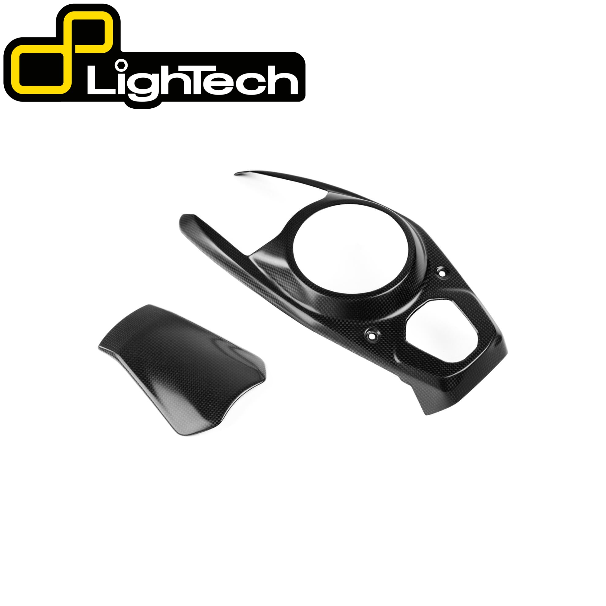 【正規輸入代理店】 LighTech - ドライカーボン タンクカバー (艶なし) MULTISTRADA V4 '21-24 / PIKES PEAK '22-24 カーボン ドゥカティ ムルティストラーダV4 ムルティストラーダV4パイクスピーク｜iMotorcycle Japan 店