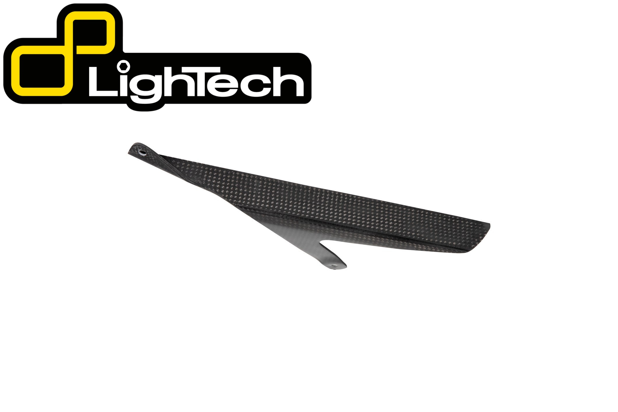 【国内在庫】 LighTech - ドライカーボン チェーンカバー (艶あり) MT-10 '16-21 / YZF-R1 / M '15-25 カーボン ヤマハ