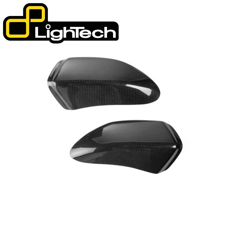 【正規輸入代理店】 LighTech - ドライカーボン タンクプロテクター (艶あり) YZF-R1M '20-25 カーボン ヤマハ