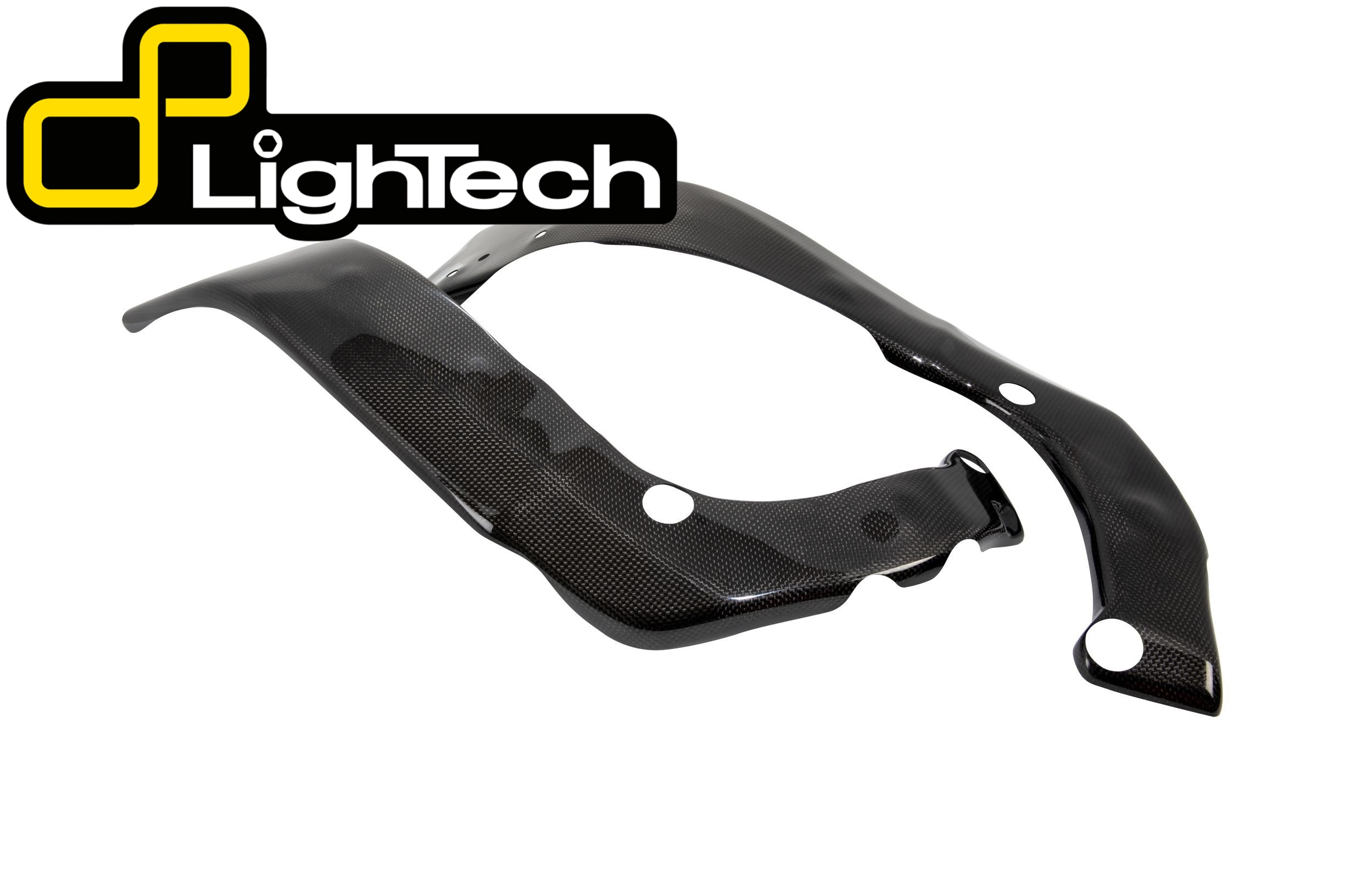 【正規輸入代理店】 LighTech - ドライカーボン フレームプロテクター (艶あり) YZF-R6 '17-20 カーボン ヤマハ 42,757円