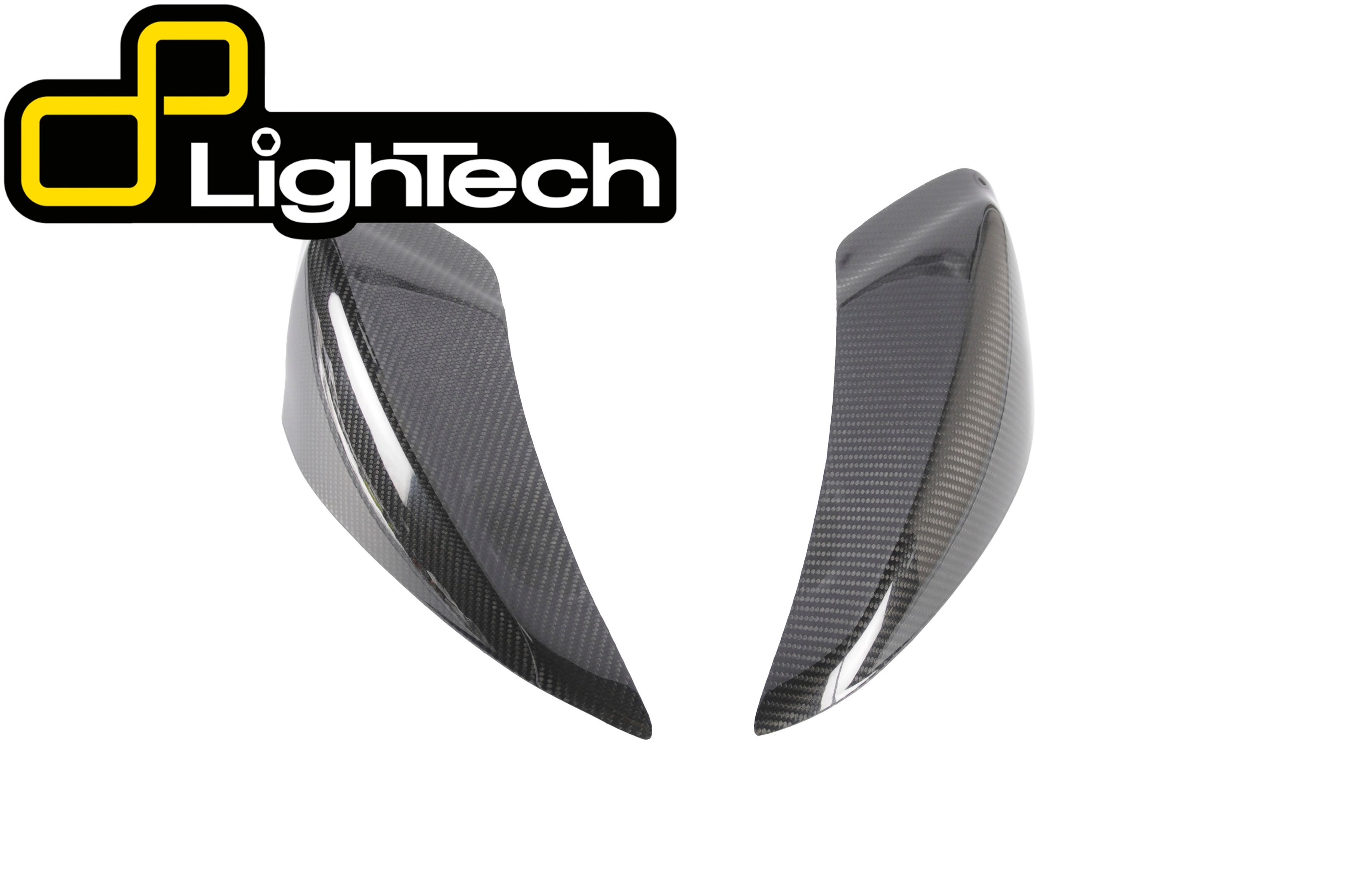 【正規輸入代理店】 LighTech - ドライカーボン タンクプロテクター (艶あり) YZF-R6 '17-20 カーボン ヤマハ