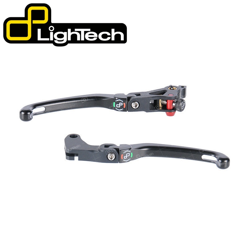 【正規輸入代理店】 LighTech - 可倒式 レバーキット (ブレーキ ＆ クラッチ) ZX-10R / SE / RR '16-20 レバー カワサキ