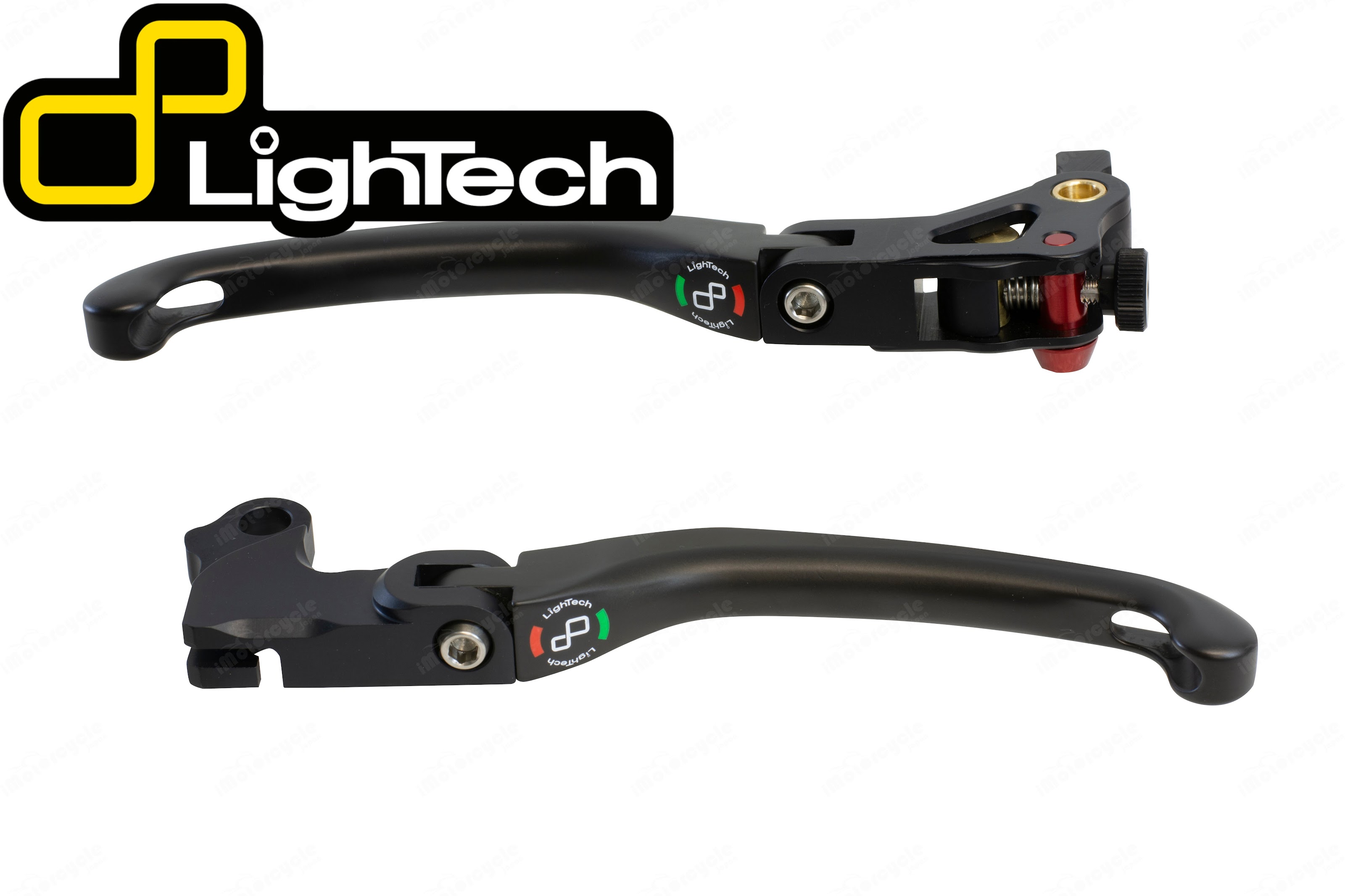 【国内在庫】 LighTech - 可倒式 レバーキット (ブレーキ ＆ クラッチ) F3 675 \'12-20 / F3 800 \'13-20 / ROSSO \'21-22 レバー エムブイアグスタ F3 800ロッソ