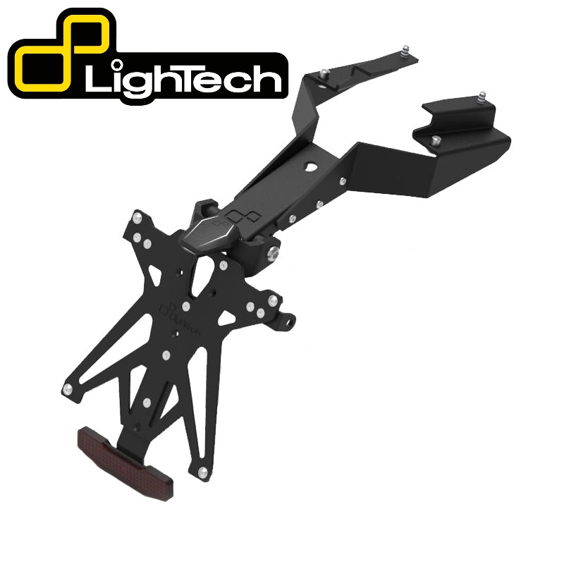 【国内在庫】 LighTech - アジャスタブル ナンバー プレート ホルダー CABALLERO SCRAMBLER / RALLY '19-20 フェンダーレスキット ファンティック キャバレロ スクランブラー125