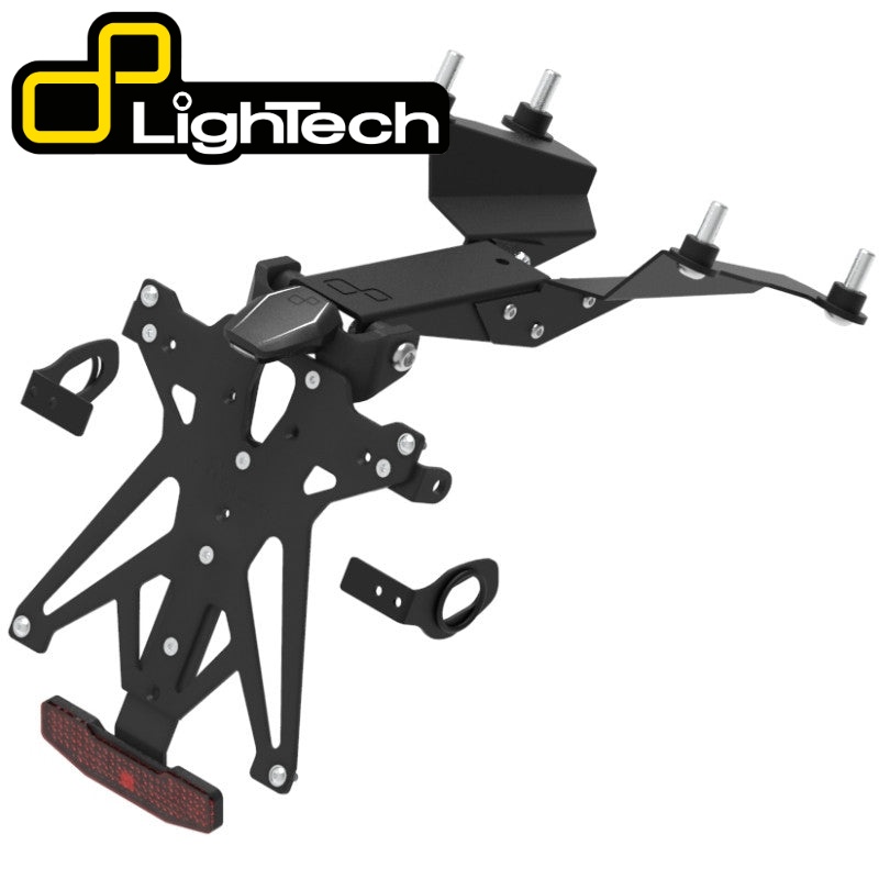 【国内在庫】 LighTech - アジャスタブル ナンバー プレート ホルダー CB650R / CBR650R '19-20 フェンダーレスキット ホンダ