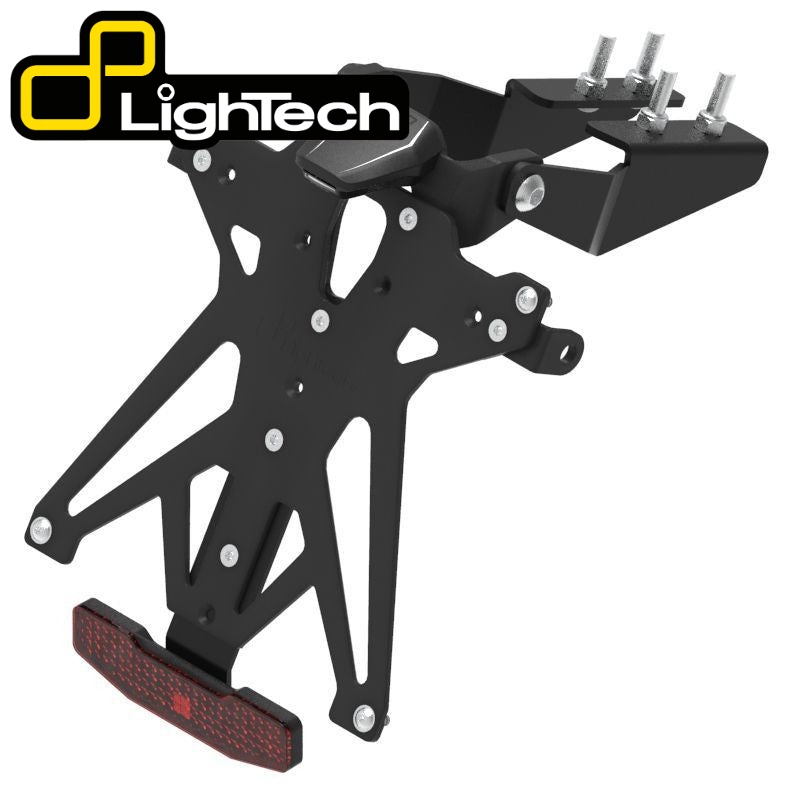 【国内在庫】 LighTech - アジャスタブル ナンバー プレート ホルダー ZX-6R / 636 '13-17 / ZX-10R '08-10 フェンダーレスキット カワサキ