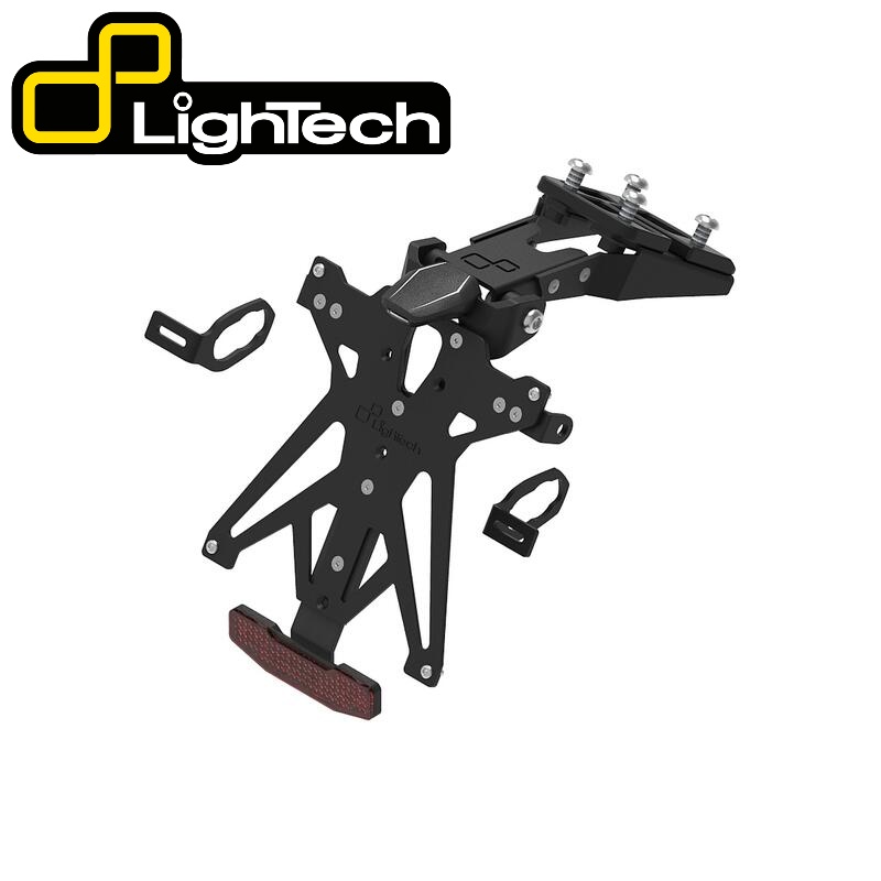 【国内在庫】 LighTech - アジャスタブル ナンバー プレート ホルダー Z900 '25 / SE '25-26 フェンダーレスキット カワサキ