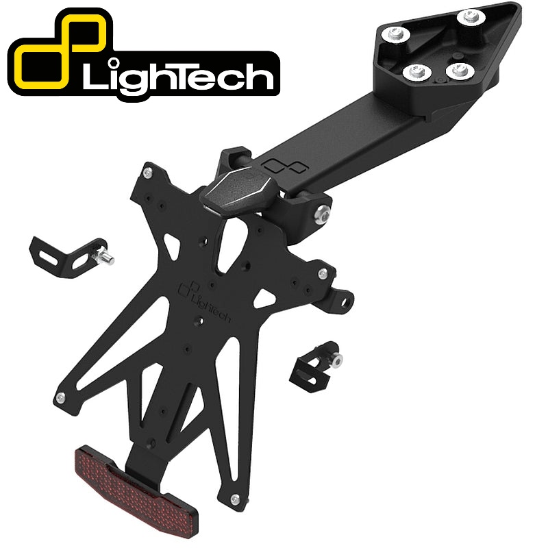 【国内在庫】 LighTech - アジャスタブル ナンバー プレート ホルダー DAYTONA 660 '24-25 フェンダーレスキット トライアンフ デイトナ 660｜iMotorcycle Japan 店