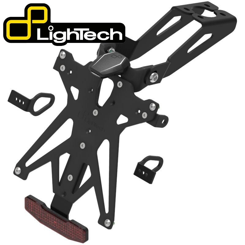 【国内在庫】 LighTech - アジャスタブル ナンバー プレート ホルダー YZF-R1 '04-08 / YZF-R6 '06-16 フェンダーレスキット ヤマハ