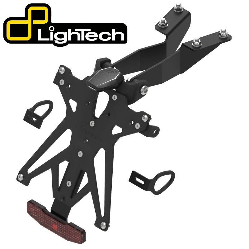 【正規輸入代理店】 LighTech - アジャスタブル ナンバー プレート ホルダー MT-09 '13-16 フェンダーレスキット ヤマハ