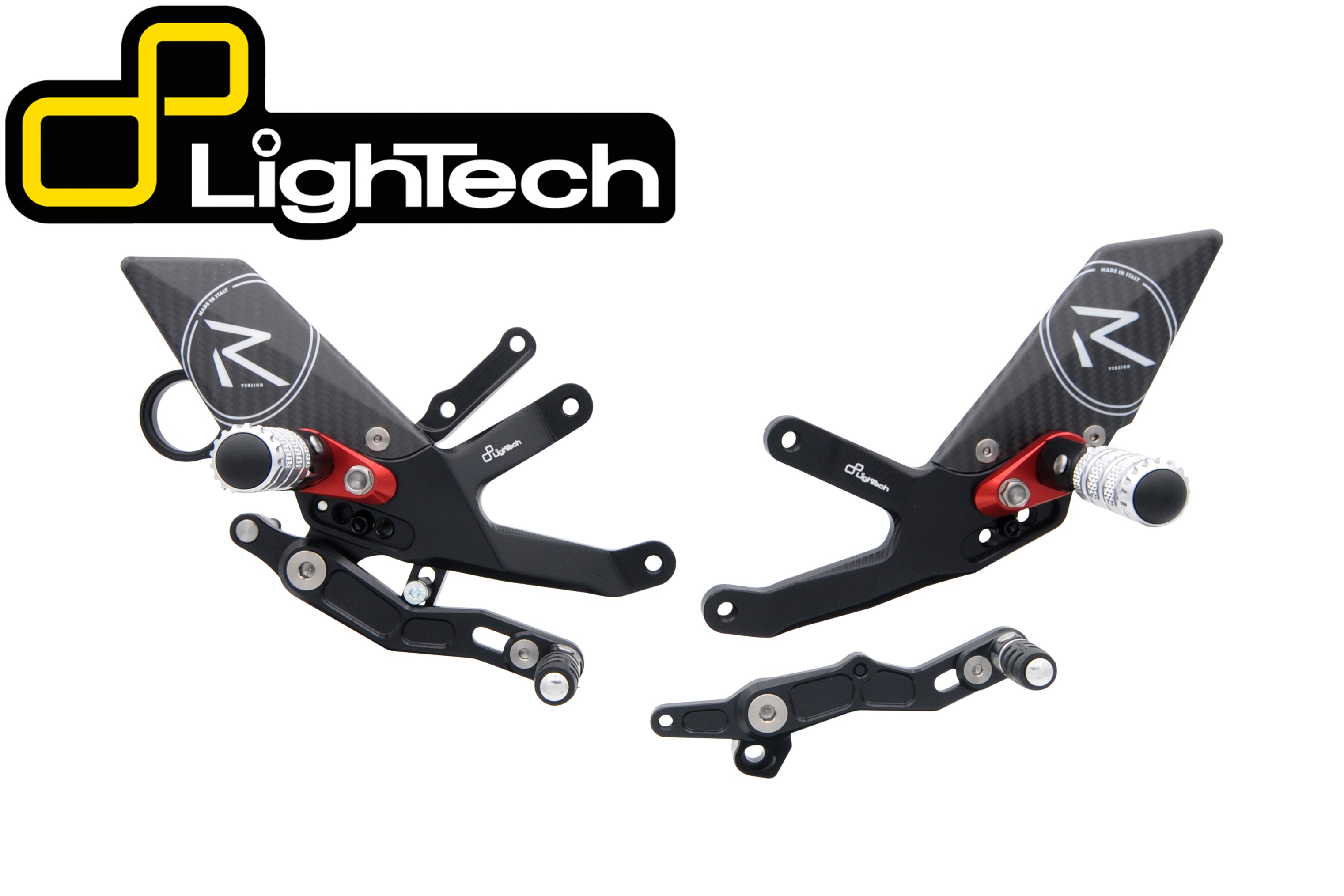 【正規輸入代理店】 LighTech - アジャスタブル ステップキット - "R Version" S1000R '17-20 / S1000RR '15-18 / HP4 '15-18 ステップ ビーエムダブリュー|iMotorcycle Japan 店